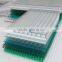 factory provide cheapest 100% Makrolon 4mm/6mm Translucent Double Skin Polycarbonate Hollow Sheet