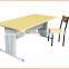 Hot Selling Metal Reading Desk and Chair Set for School