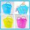 Home Soft Basket With Handle, Kitchen Vegetables Baskets ,Shopping Storage Baskets