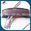 100% uhmwpe fiber 4 line(1red in 400kg,1blue in 400kg,2gray in 400kg) x 25m kitesufing line set end looped