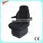 Fully flat air suspension black boat seat with motor