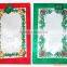 Disposable feature and sublimation pattern Christmas place mat and napkins&gloves