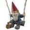 Factory Custom made best home decoration gift polyresin resin hanging gnome