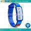Colourful and Special Design H3 Chip Reusable RFID PVC Wristband