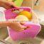 kitchen plastic folding plastic fruit vegetable basket dropping water basket vegetables drop