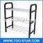 New 4 Tier steel storage shoe rack hanger Anti-corrosive steel tube The original plastic Easy installation DIY stand for shoes