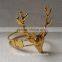 metal alloy stag curtain clip ,decorative curtain buckle