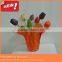 Decorative pot covers/bopp pearlized film pot cover with mesh/garden flower pot