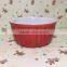 Stocked porcelain ceramic salad bowl chinese Colorful unique ceramic soup bowls