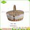 Custom natural wicker basket cheap picnic basket and Gift basket with handle