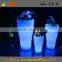 LED glow illuminated planter flower pot GD126