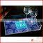 Clear Acrylic Tray with Insert Slot for Custom Photo or Paper - Lucite - Includes Guide and Video Training