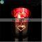 Lover glass candle holders jar candles