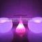 Color Changing LED Glass Bar Table with Solar-powered System for Garden for Sale