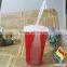Sedex SMETA 4 Pillars Factory cheap plastic tumbler with straw lid