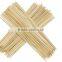 Cheap grill barbeque eco-friendly bbq flexible bamboo skewers(sticks)