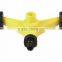CS-3012 Rotating PLASTIC 3-ARM ROTATING SPRINKLER with H base plastic lawn sprinkler