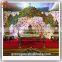 2017 factory price artificial flower for wall decoration silk flower wall for wedding supplies