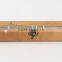 Fancy wooden sliding lid box with silk printing logo for pen