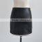 2016 winter black new design pu leather mini short lady skirt wholesale