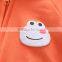 Autumn new deign cute slant zipper infant baby onepiece sleepwear