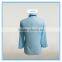New Model Dri Fit Chiffon Blouse Sky Blue Color Long Sleeve Shirts Wholesale
