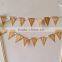 Vintage Cake Topper Cake Flags Baner/Bunting Engaged, Happy Birthday, Just Married