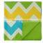 Multi-Purpose 100% Polyester customized printed Suede Microfiber sport towel with mesh bag Wholesale
