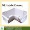Factory offer PVC/plastic colored rain gutter connector for rain collection system