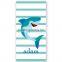 wholesale carton kids printed bath towel beach towel