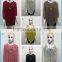 Wholesale stock design woman fashion knitted poncho