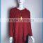 High quality women's winter fashion knitting pattern mexican poncho