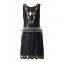 BestDance BestDance NEW STYLE GATSBY VINTAGE CHARLESTON SEQUIN FLAPPER LATIN FRINGE DRESS