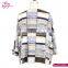Guangzhou Casual Style Stripe Short Plus Size Women Cardigan