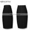 2016 sexy bodycon bandage dress fashion high waist elastic rayon bandage skirts for girls