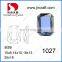 Chinese foiling back flat back glass fancy stone for garment