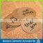 Guang zhou custom corrugated paper hang tags for clothing