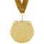 Customized gold metal souvenir medal gifts for Christmas