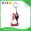 Factory price custom high quality 3D Soft Plastic Rubber PVC Keychain