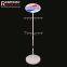 Modern 360 Degree 2 tiers Retail Floor Metal Spinning Lady Bags Display Rack