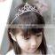 Cheap Rhinestone Crystal Tiara Hair Band Kid Girl Bridal Princess Prom Crown Headband