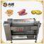 Brush roller type fruit vegetable washing and peeling machine ginger peeler,potato washer and peeler