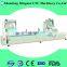 Aluminium and uPVC Profiles Semi-Automatic Double Head Cutting Saw Machine