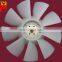 PC200-7 spare parts cooling fan assy excavator from Jining Qianyu company