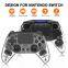 Manufacturer direct private model transparent PS4 handle PS4 game handle glue wrapping Bluetooth connection PS4 wireless handle