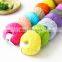 High quality fancy PTT Slub Yarn 100cotton yarn for crochet knitting