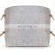 we can print logo on it felt basket storage