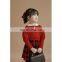 Q1379/Hot selling girls autumn fashion thick warm sweater puff sleeves comfortable cute baby girls sweater