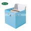 Foldable non woven cube storage organizer printed kid toys cloth linen storage box clothes storage box