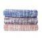 Wholesale High Quality Soft Pink Throw Blanket With Tassels For Home